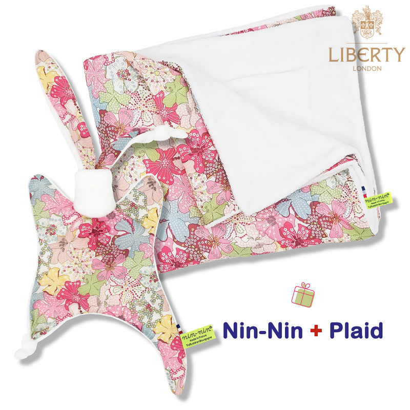 Scatola nascita coperta e plaid Margaret. Originale e prodotto in Francia. Doudou Nin-Nin Scatola nascita coperta e plaid Margaret. Originale e prodotto in Francia. Doudou Nin-Nin