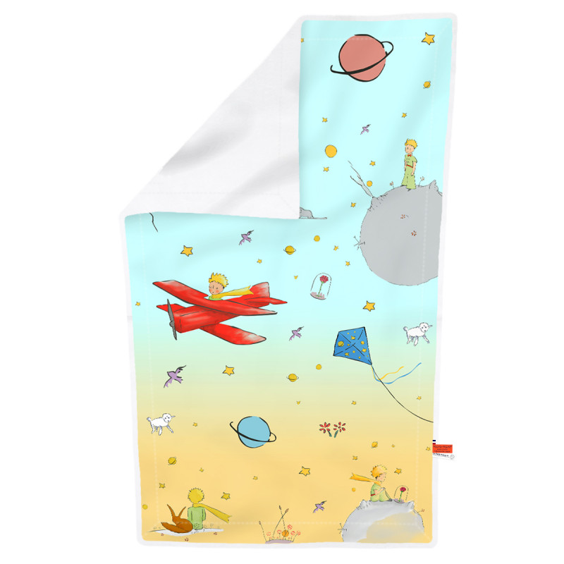 Coperchio Le Petit Prince personalizzabile per bebè. Copertina realizzata in Francia. Coperchio Le Petit Prince personalizzabile per bebè. Copertina realizzata in Francia.