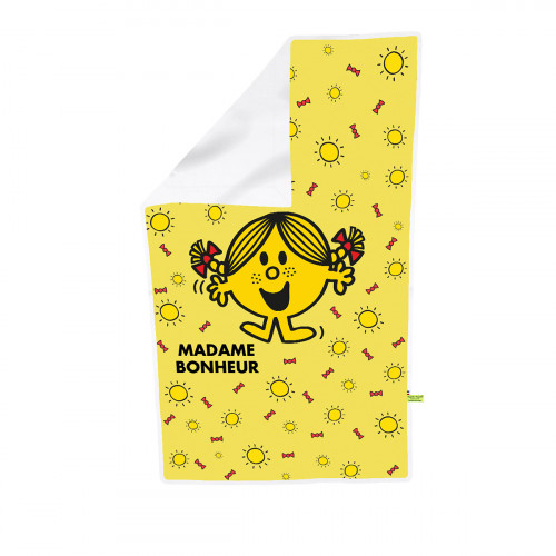 Coperta Monsieur Madame per bambino personalizzabile. Copertina realizzata in Francia.