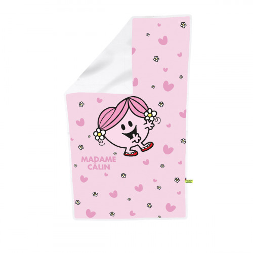 Coperta Monsieur Madame per bambino personalizzabile. Copertina realizzata in Francia.