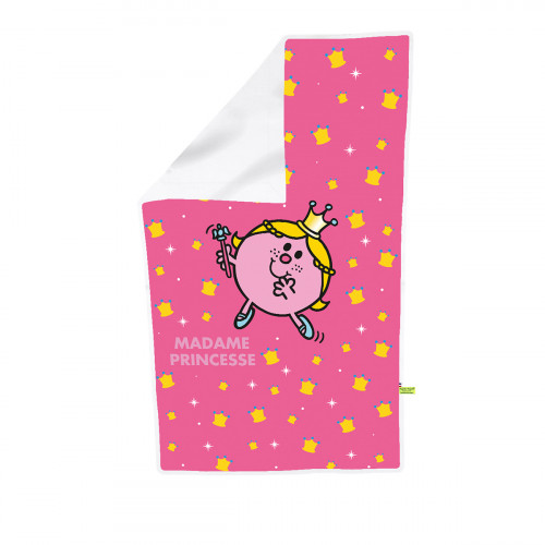 Coperta Monsieur Madame per bambino personalizzabile. Copertina realizzata in Francia.