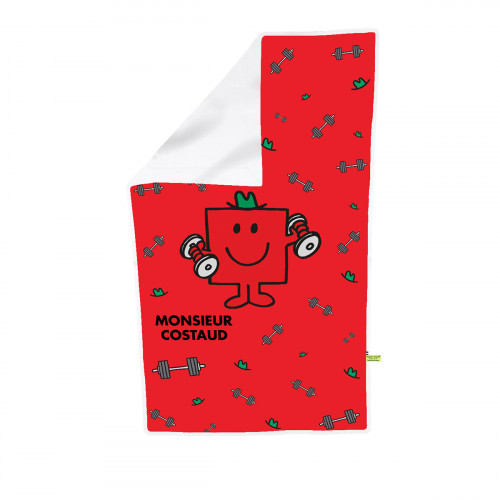 Coperta Monsieur Madame per bambino personalizzabile. Copertina realizzata in Francia.