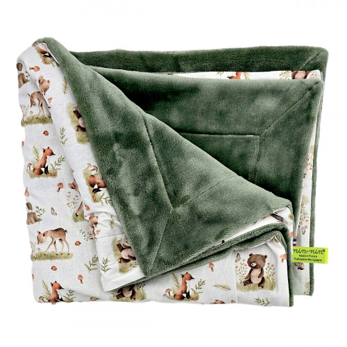 Coperta personalizzabile per bambino. Copertina realizzata in Francia.