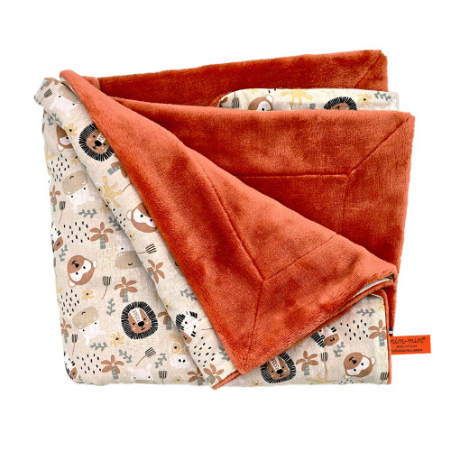 Coperta personalizzabile per bambino. Copertina realizzata in Francia.