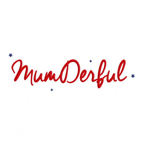 Felpa ricamata da donna Mumderful Grigio melange - Produzione francese