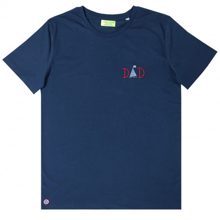 T-SHIRT HOMME "DAD" NAVY MADE IN FRANCE