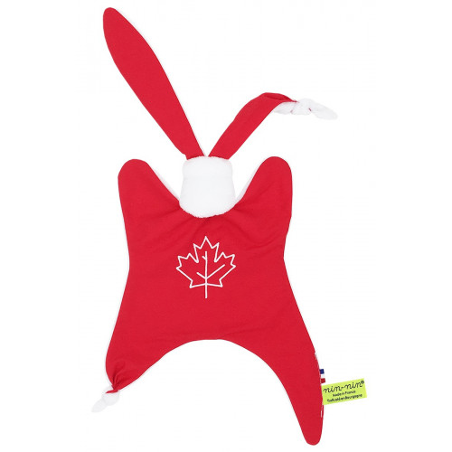 Doudou il canadese. Regalo di nascita originale personalizzabile e made in France.