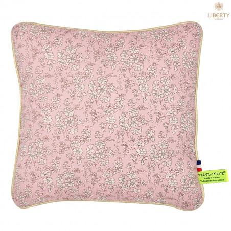 Cuscino Thelma Liberty of London. Regalo di nascita originale personalizzabile e made in France. Nin-Nin