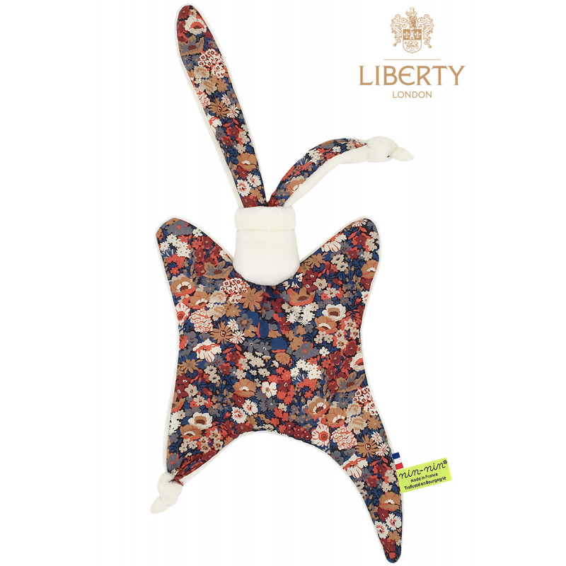 Doudou Le Jude Liberty of London. Regalo di nascita originale personalizzabile e made in France. Nin-Nin