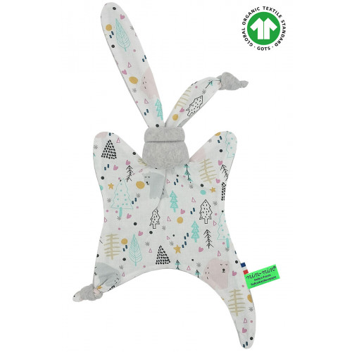 PELUCHE ORGANICA LE WOOD. Made in France