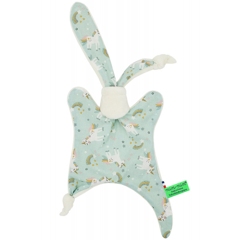 Peluche made in France Unicorno. Regalo di nascita personalizzato perfetto. Peluche made in France Unicorno. Regalo di nascita personalizzato perfetto.