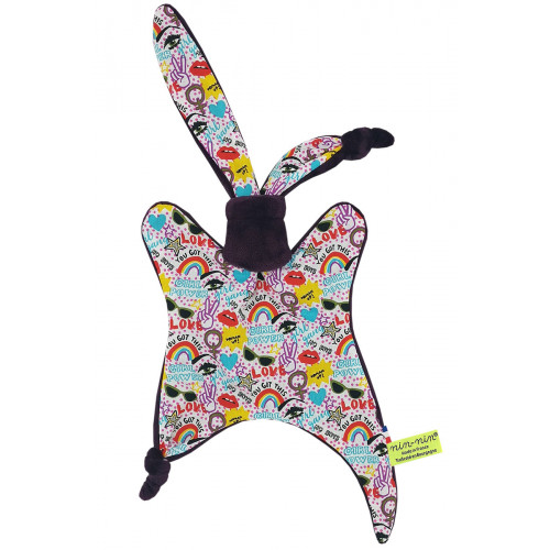 Peluche made in France Le Girl Power. Regalo di nascita personalizzato perfetto.