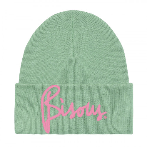 Berretto per adulti "Bisous" Menthe . Cappello realizzato in Francia. Nin-Nin