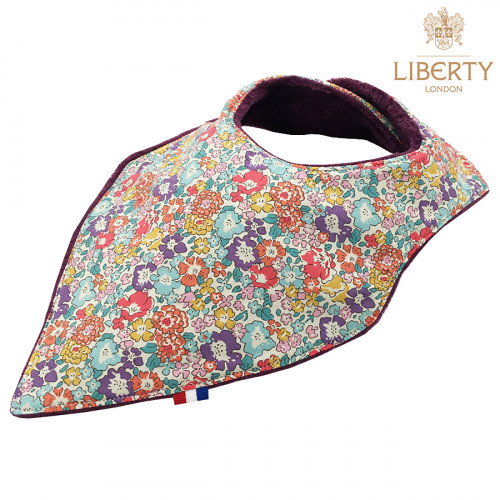 Bavaglino bandana personalizzabile Liberty of London Victoira. Fatto in Francia. Nin-Nin