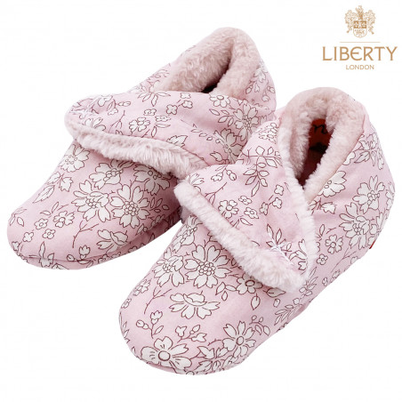 Pantofole basse "Le Thelma" Liberty Of London. Regalo nascita bambino Prodotto in Francia. Consolatore Nin-Nin