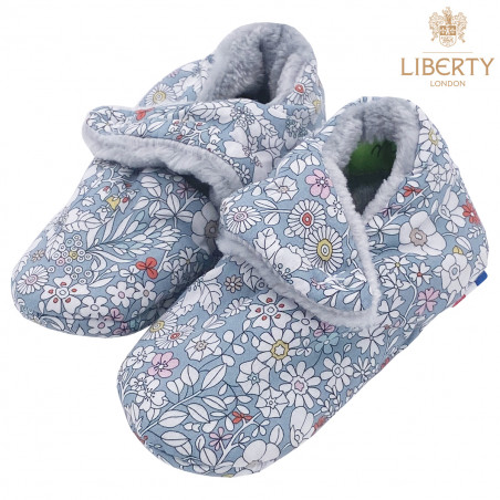 Pantofole basse "Le Paddy" Liberty Of London. Regalo nascita bambino Prodotto in Francia. Consolatore Nin-Nin