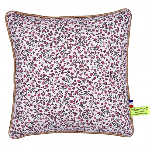 Cuscino "Nicole". Regalo nascita originale personalizzabile e made in France. Nin-Nin