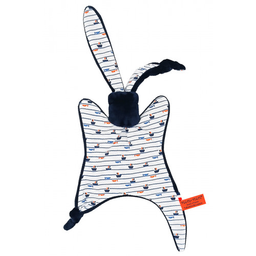 Peluche Le Polo. Regalo di nascita personalizzato realizzato in Francia. Doudou Nin-Nin